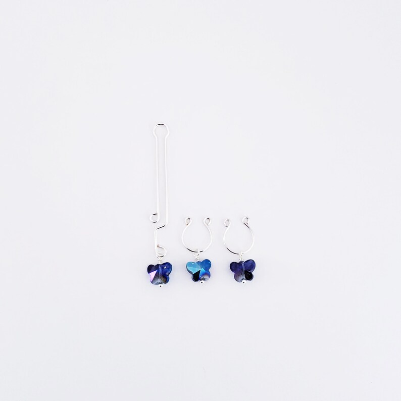 Non Piercing Intimate Jewelry Set for Her With Crystal Etsy