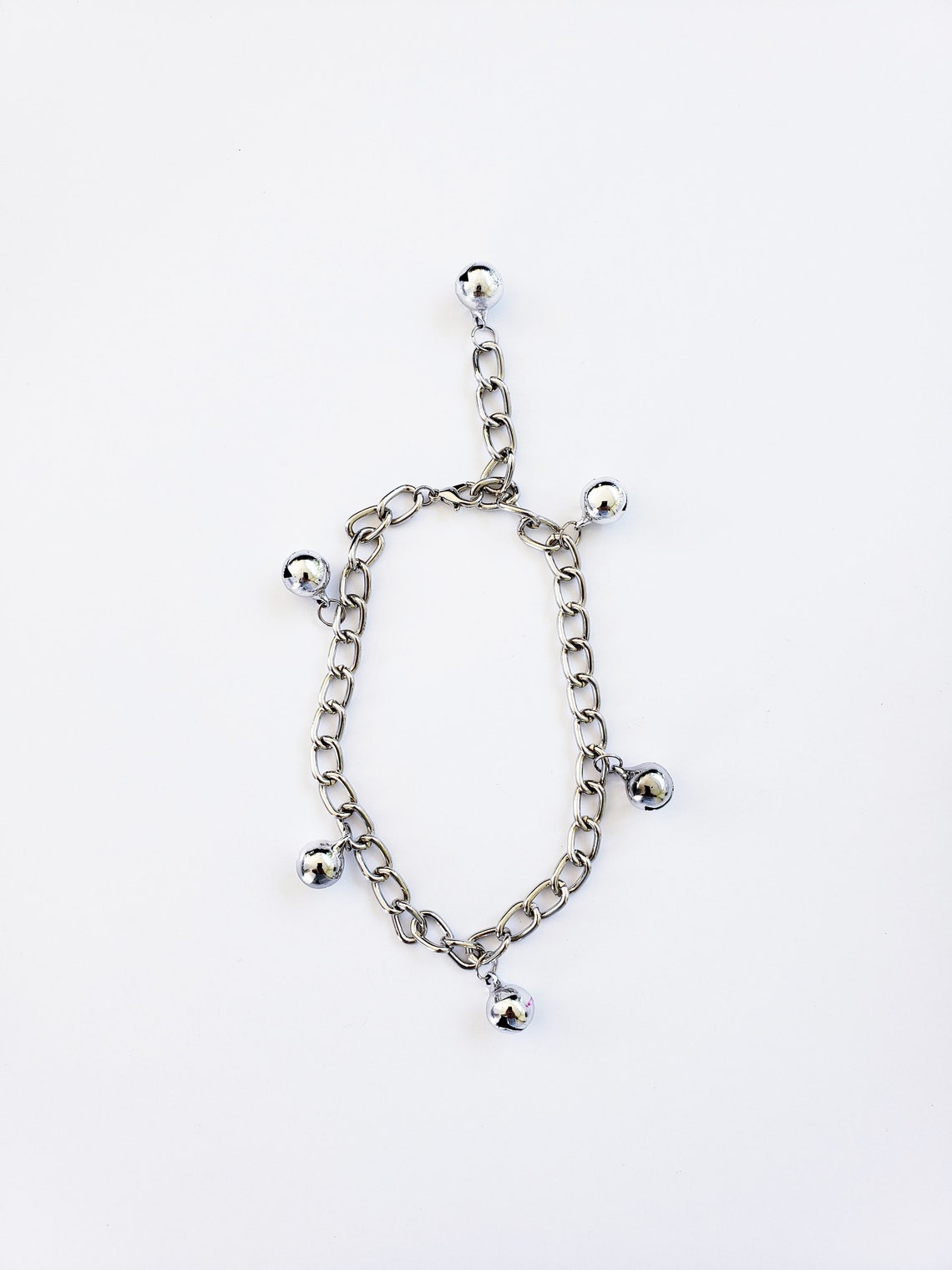 Bell Anklet Adjustable. Ankle Bracelet With Bells. BDSM Kink Etsy