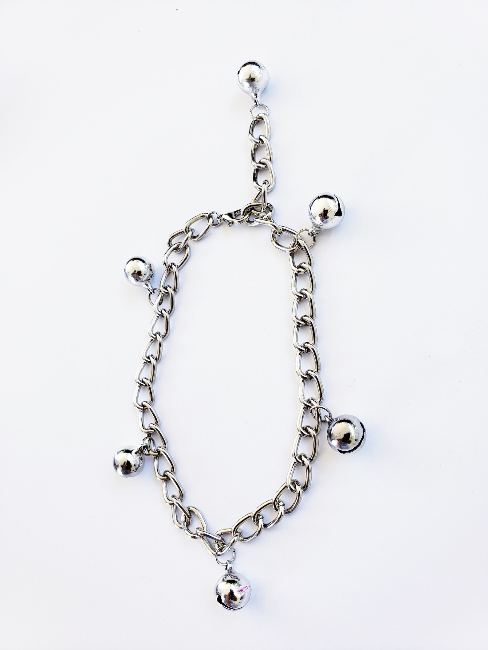 Bell Anklet Adjustable. Ankle Bracelet With Bells. BDSM Kink Etsy