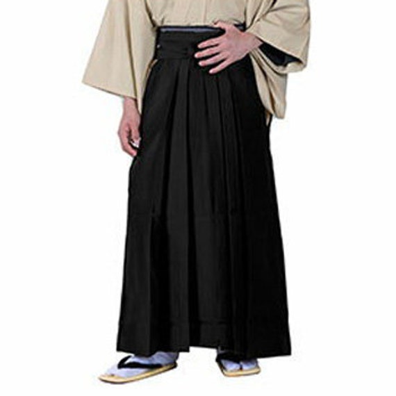 Men's Japanese Traditional Hakama Pants. Samurai Pants Etsy