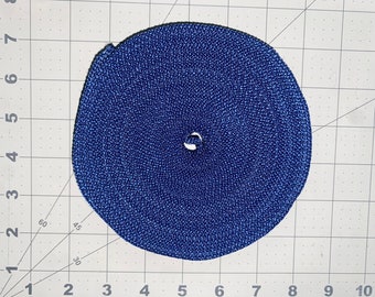 1" Polypro-singel, MARINEBLAUW, verkocht in stukken van 10"