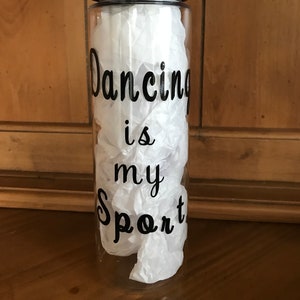 Dance Water Bottle - Dancing is my Sport