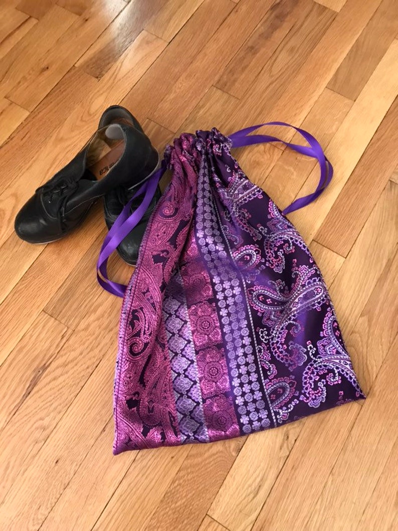shoe bag with divider
