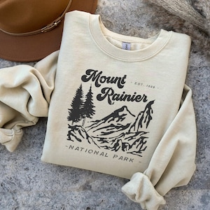 Mount Rainier National Sweatshirt