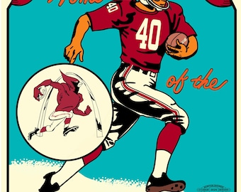 St Louis Cardinals vintage look poster, unframed