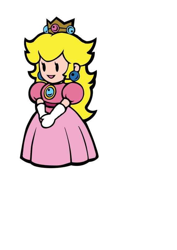 Download Princess Peach File JPEG Studio3 SVG Studio3 PNG | Etsy