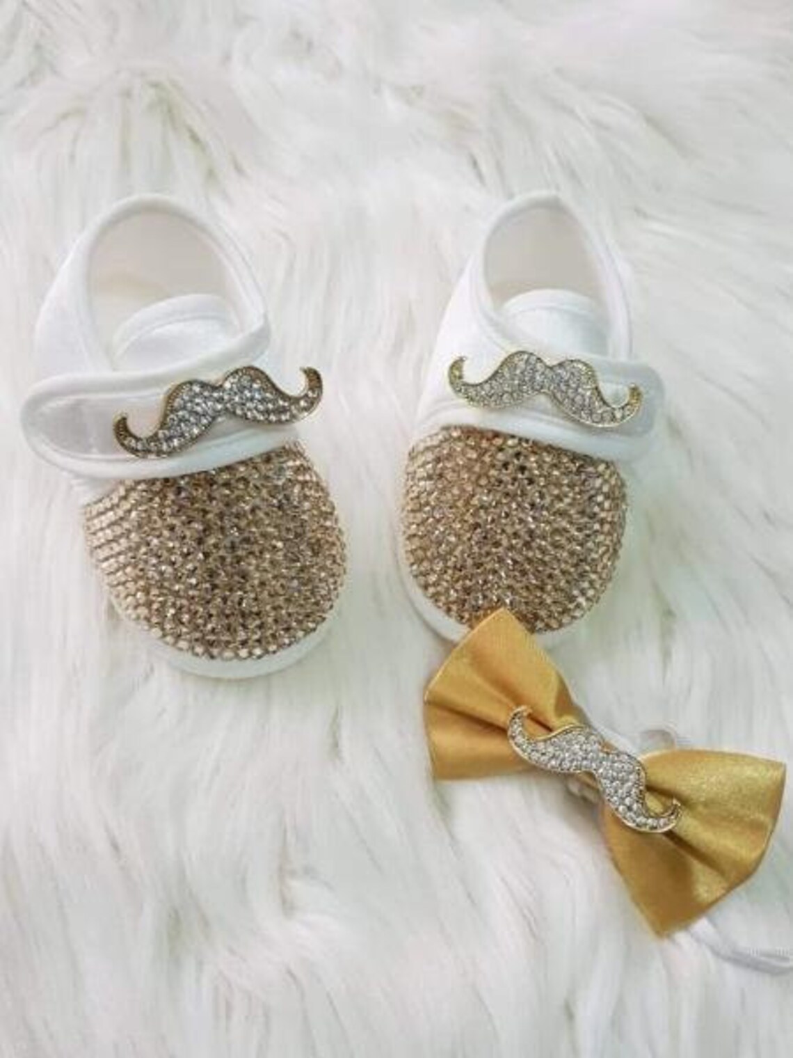 Handmade Crystals Bling Cute Baby Boy Shoes Baby Boy Gift Etsy