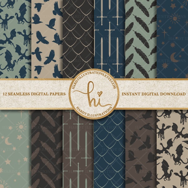 Digital Paper Dragon Scale Pattern Etsy digital-paper-dragon-scale-pattern-etsy