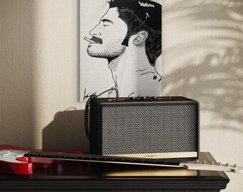 Fumo ribelle: pittura artistica realista