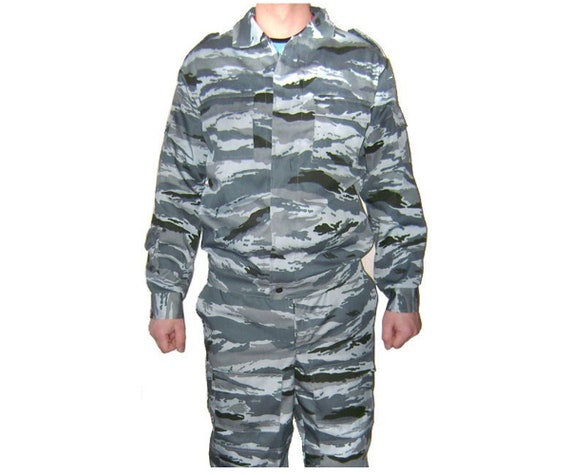 Summer Spetsnaz Camo SWAT Uniform Gray 