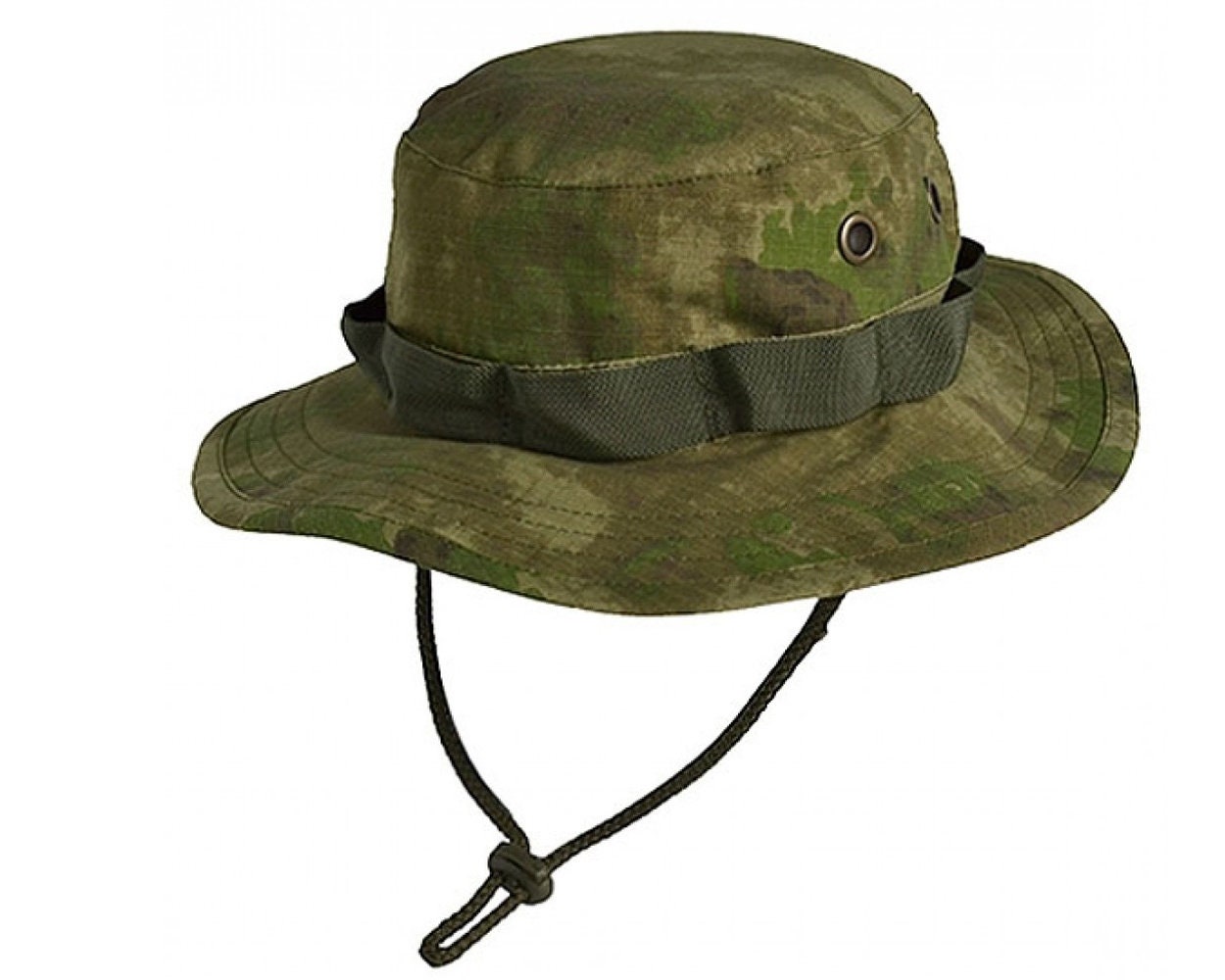 Camo Panama Boonie Hat Moss Rip-stop 
