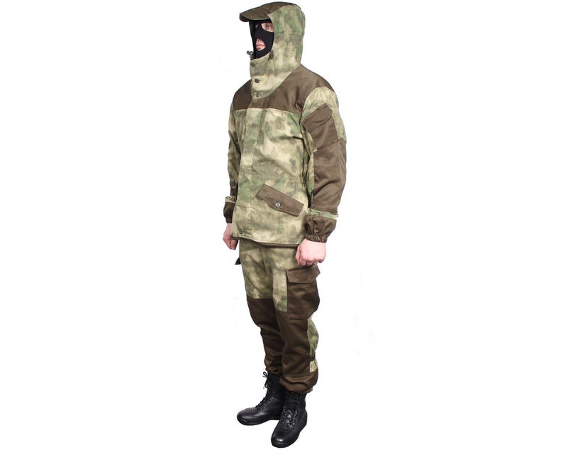 Gorka 3 MOSS FLEECE Warm Russian Modern Winter Uniform Etsy