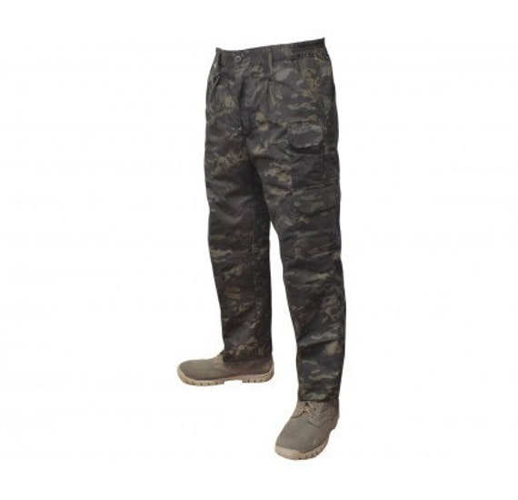 army trousers black