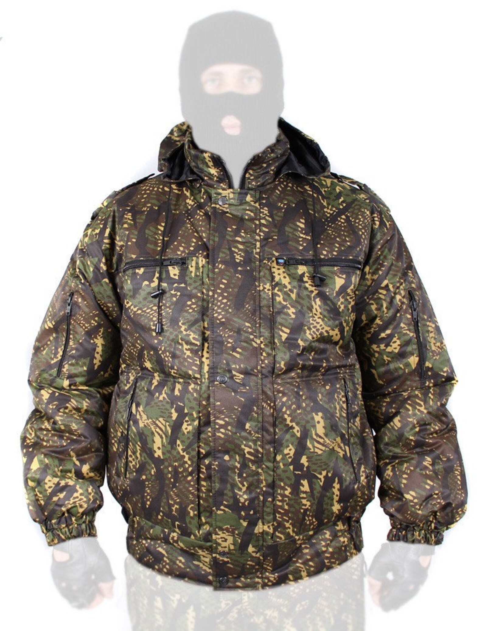 Russian tactical warm winter airsoft jacket SNOWM Etsy