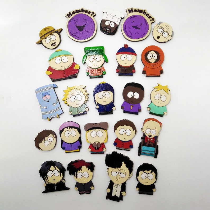 South Park Pins & Pin Kenny Cartman Randy Etsy