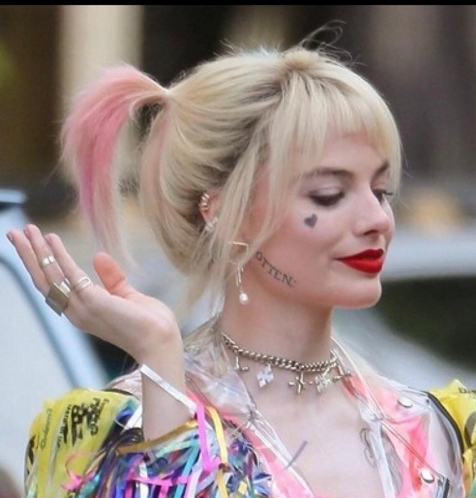 Harley Quinn Birds of Prey BOP Right Ear Jewellery Dring Etsy India