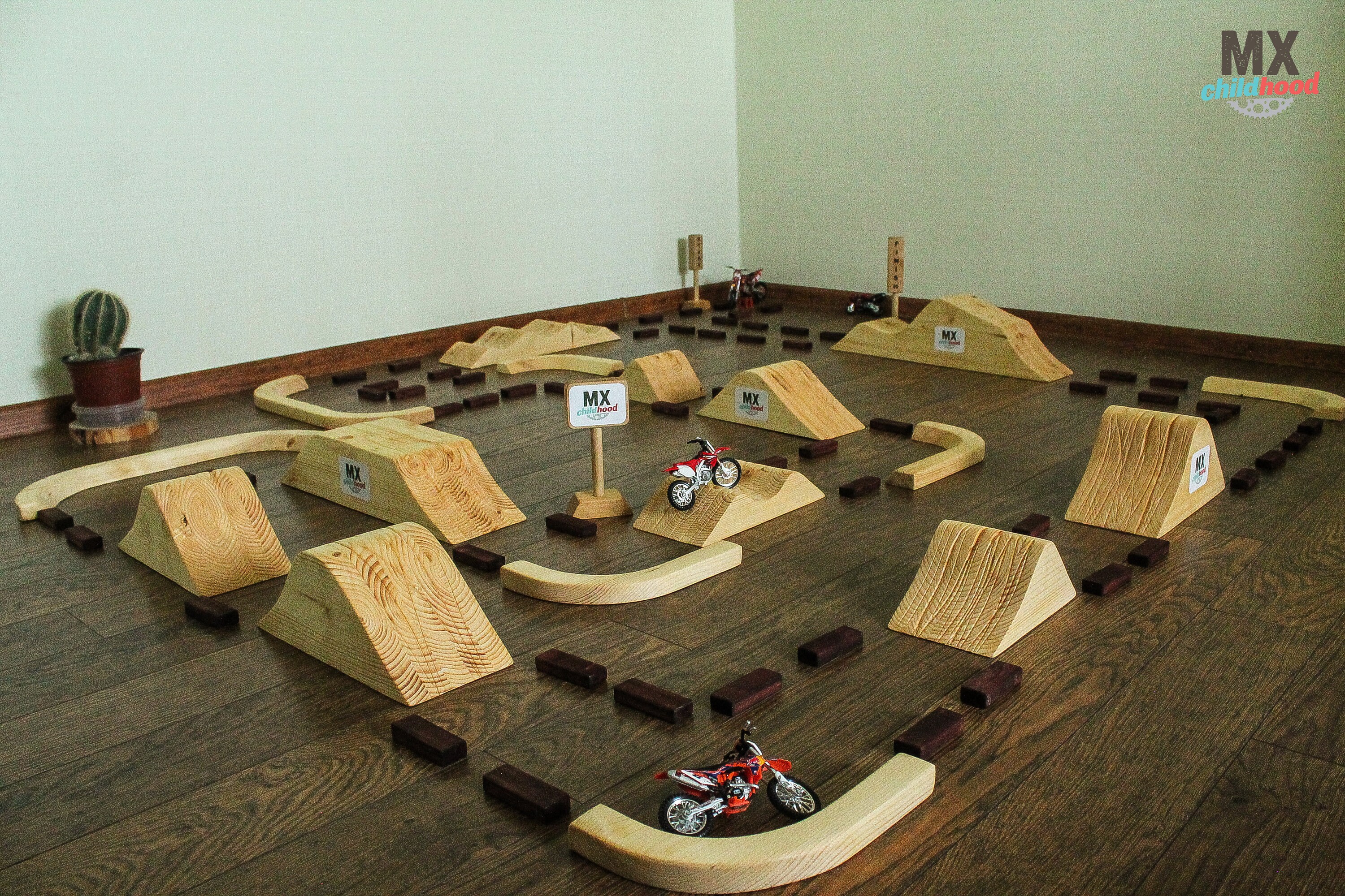 Gift For Kids Large Supercross Dirt Bike Play Track Etsy