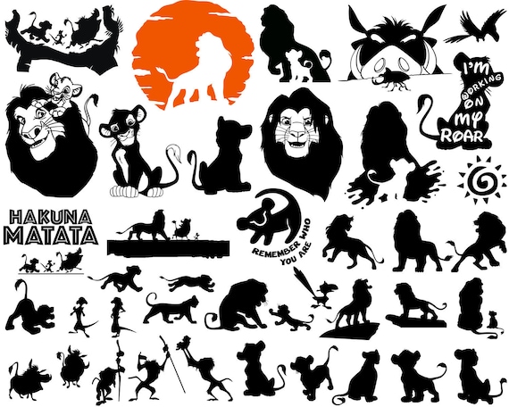Lion King SVG Simba SVG Disney Character Lion SVG Cricut ...