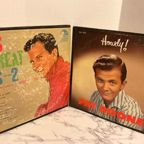 Vintage Vinyl ~ Pat Boone Albums