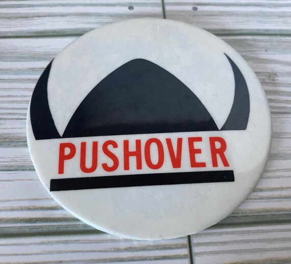 Button / Pin ~ 3" Vintage Collectible Pin Back Bu… - image 3