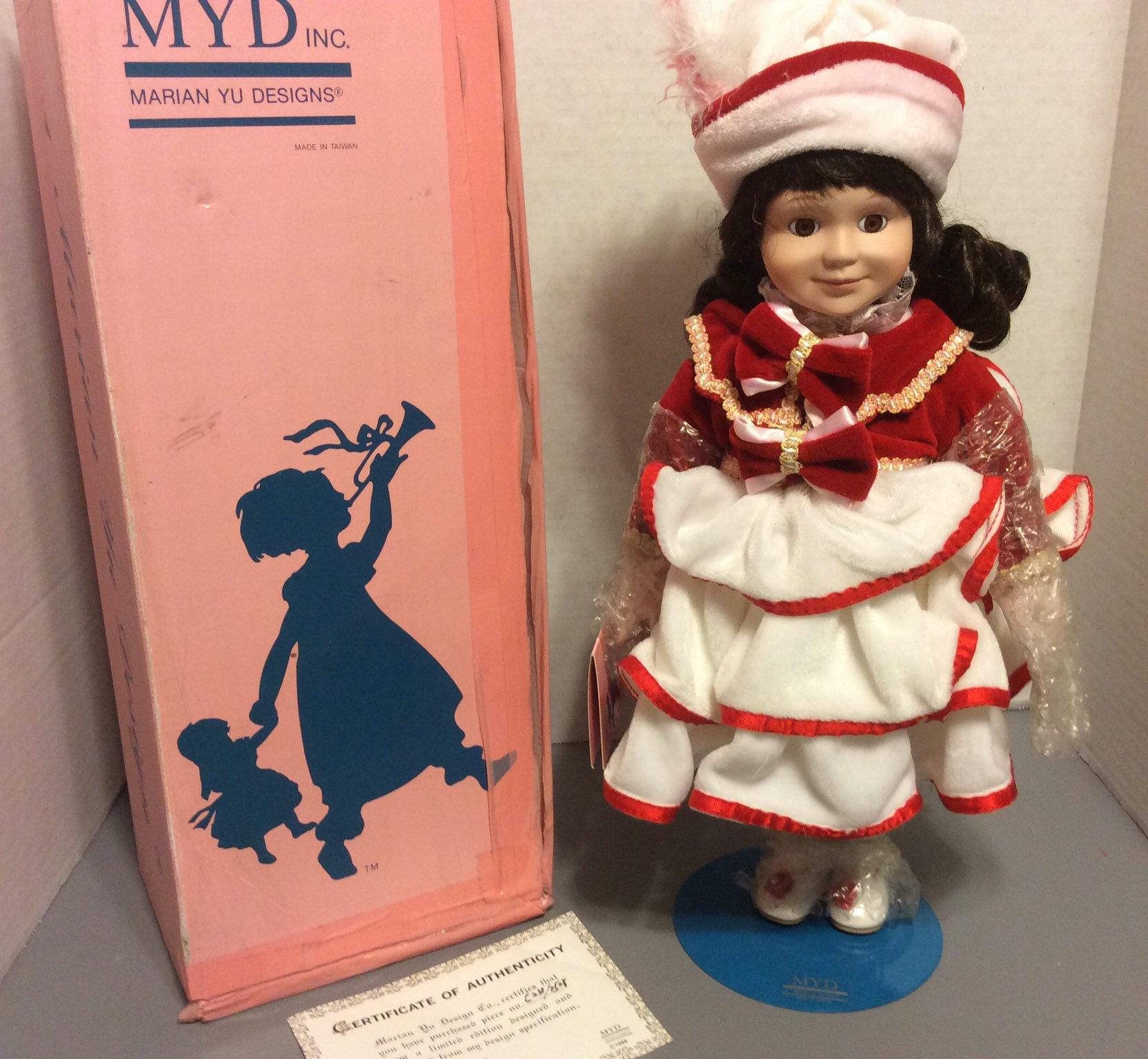 MYD 　Marian Yu Designs　人形　2体セット Marian Yu Designs - Etsy