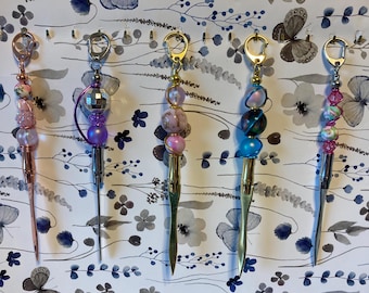 Beautiful Beaded Letter Opener: Elegant Desk Accessory, Unique Gift Idea
