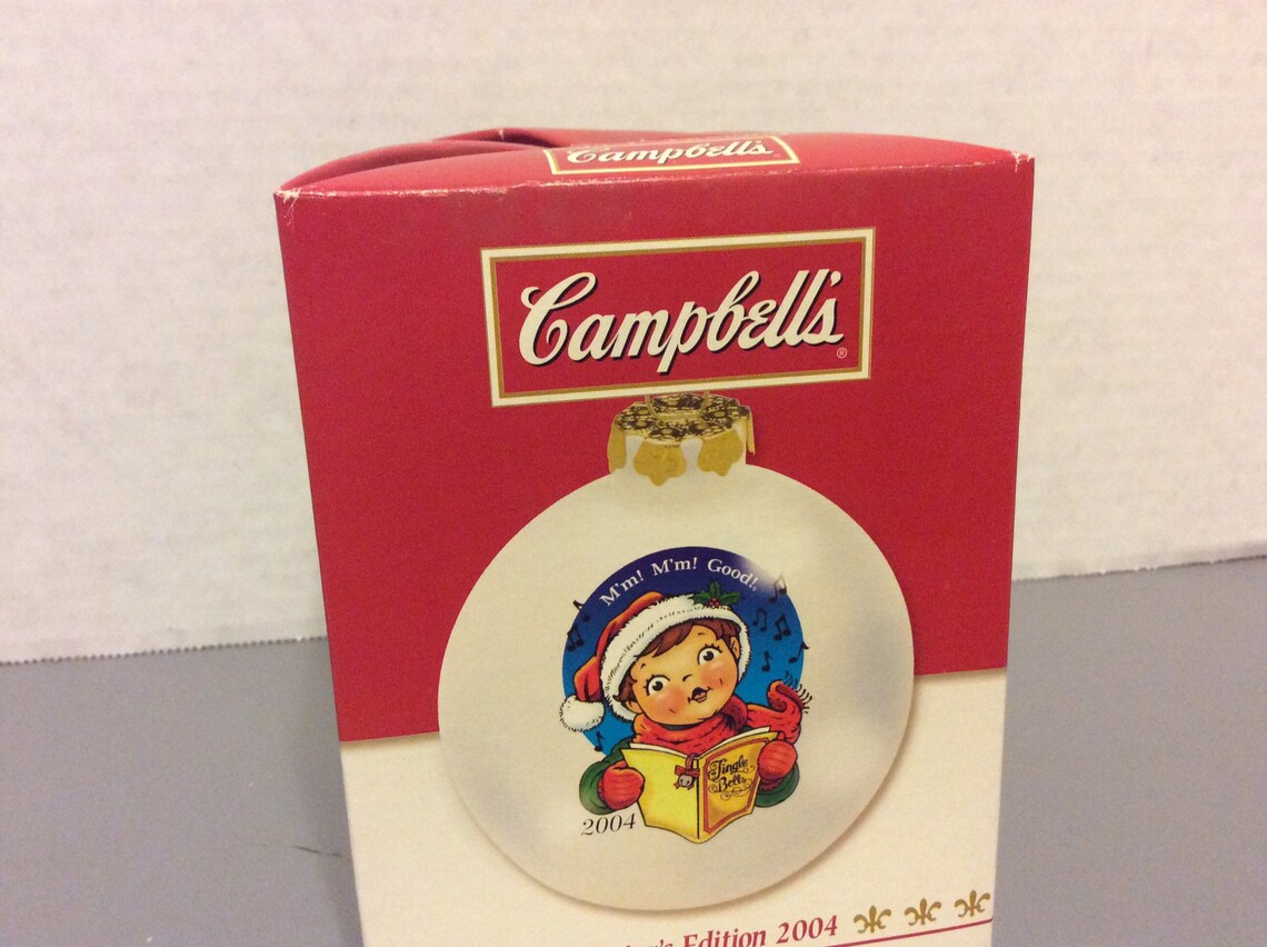 Campbells Collectors Edition Christmas Ornament Etsy