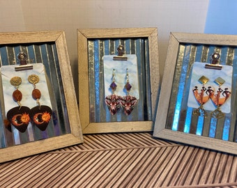 Whimsical & Unique Guitar Pick Earrings