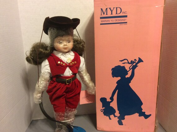 cowgirl porcelain doll
