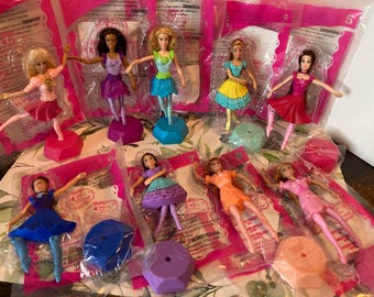 Juguetes antiguos BARBIE Juguetes de la Cajita Feliz de