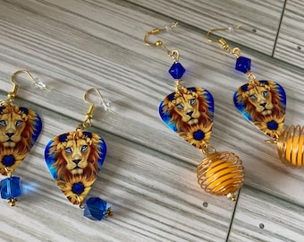 Unique & Whimsical Guitar Pick Earrings ~ 10 Style Options