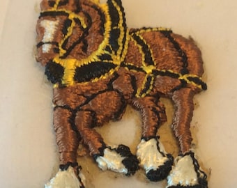 Craft Supplies ~ Vintage 1970's Clydesdale Horse Patches