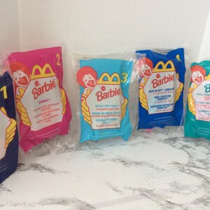 Vintage Toys ~ BARBIE 1998 ~ Mc Donald&#39;s Happy Meal Toys ~ NIP
