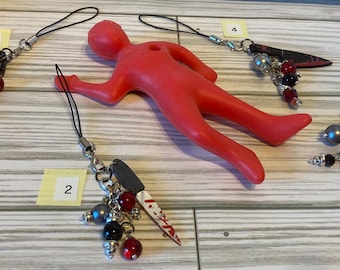 True Crime / Horror Junkies ~ Phone Charm Accessory