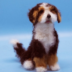 Labor Day only sale Custom made needle felted Doodle, Goldendoodle, Bernadoodle or any dog you like.