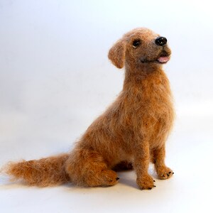 Needle Felted Golden Retriever