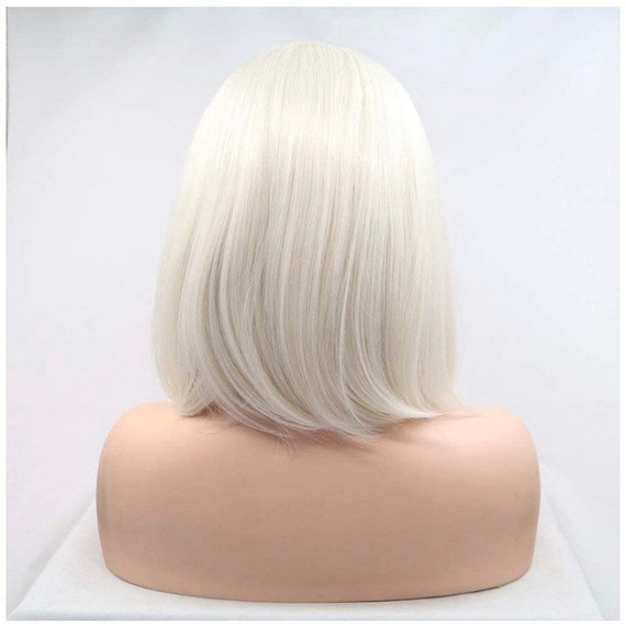 Kylie Jenner Platinum Blonde Bob Lace Front Wig Bob Lace Front Wig Drag Queen Wig Lace Front Bob Wig Blonde Bob Wig Best Seller Etsy Polska