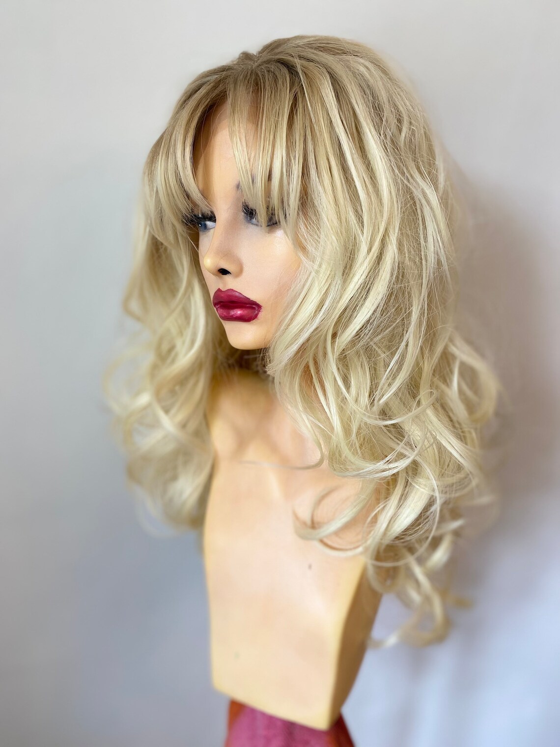 Pamela Anderson Lace Front Wig Pamela Anderson Costume Wig Etsy