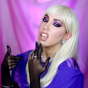 MissLady-Gaga-Inspired Blonde Bangs Wig | Gaga Wig | Gaga Red Carpet Wig | Drag Queen Wig | Best Seller Wig