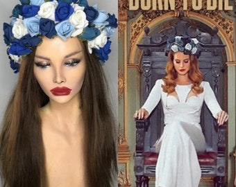 Lana Del Rey Born to Die Flower Crown