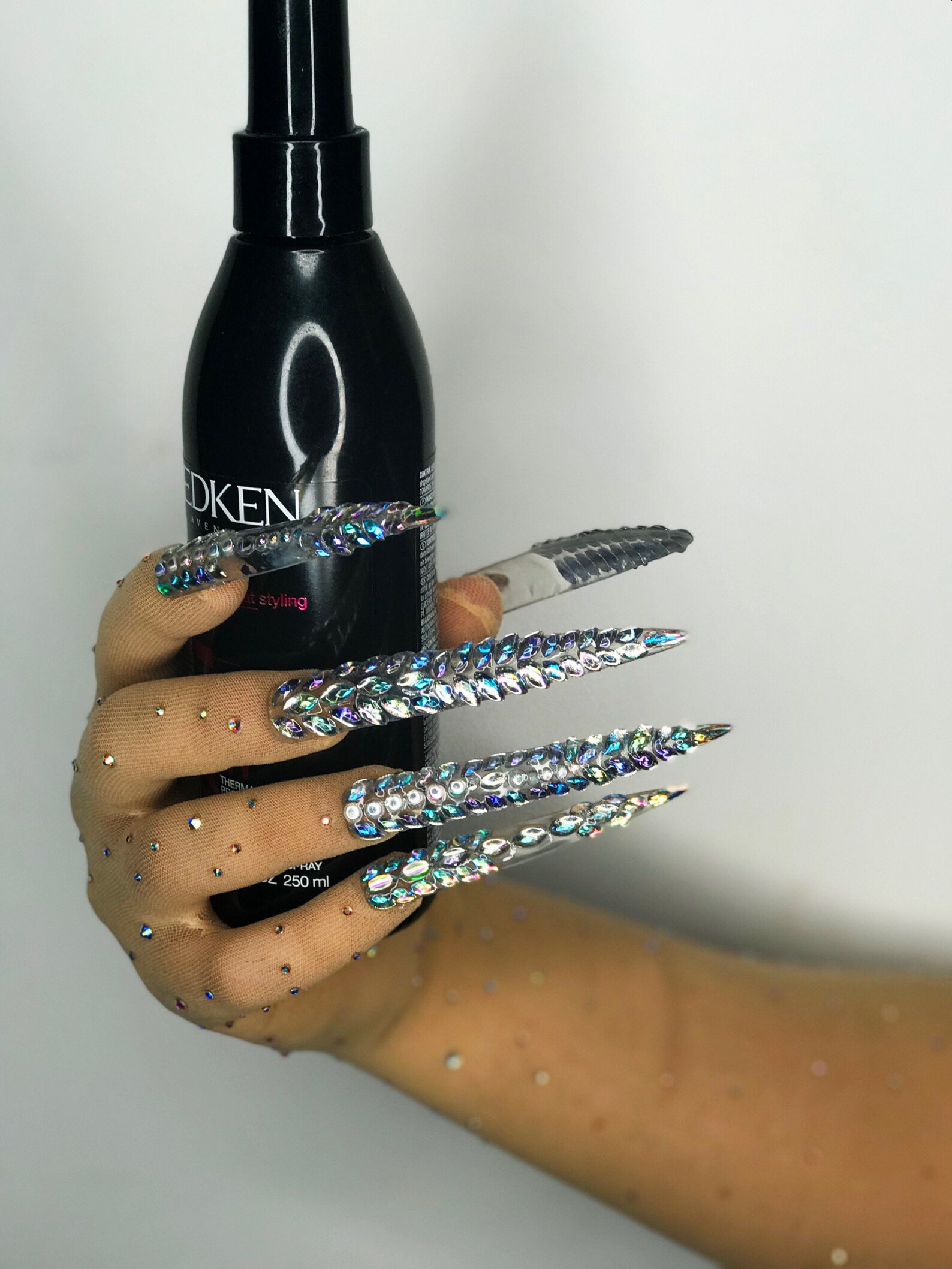 Extreme Stiletto Nail Gloves Drag Queen Nail Gloves Nail Etsy UK