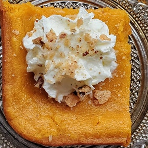 Barras de calabaza fáciles de Mia