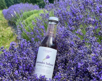 Lavender Infused Simple Syrups