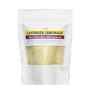 Powdered Lavender Lemonade