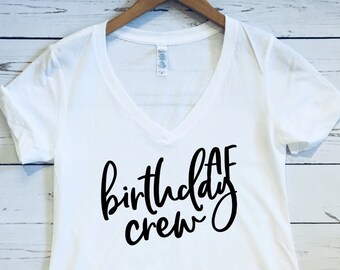 Download Birthday crew | Etsy