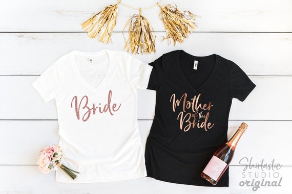Bachelorette Party Shirts Choose Your Party Member Bride Getting Ready Women s Fitted V Neck Shirt Wedding Day Gift Bridesmaid Etsy