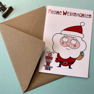 Folding card with envelope “Merry Christmas”