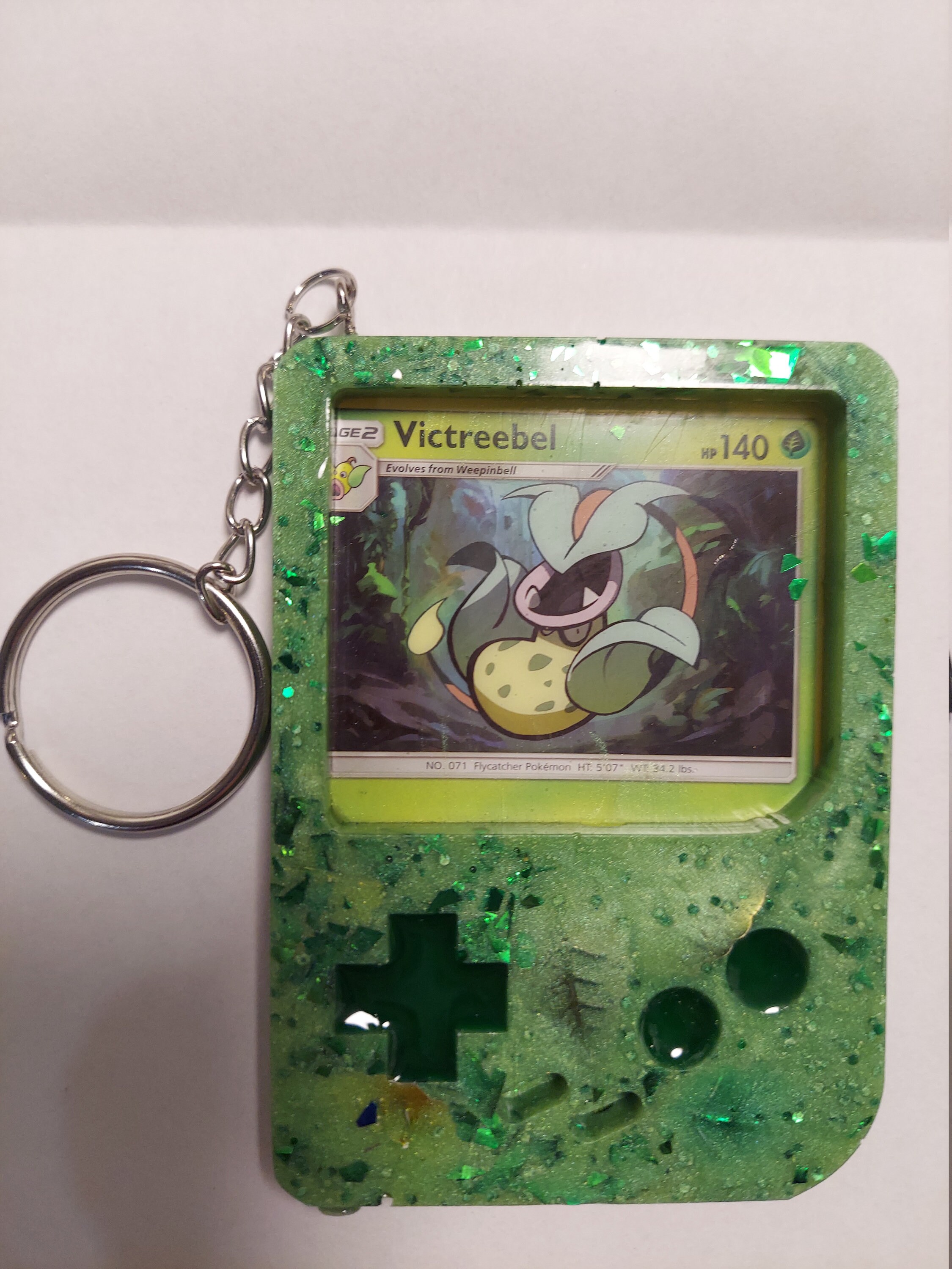 Victreebel Gameboy Keychain Etsy