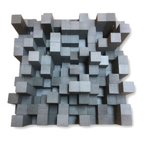 Ceiling 2lb Acoustic Skyline Sound Diffuser Studio Treatment Panel  Wall Art