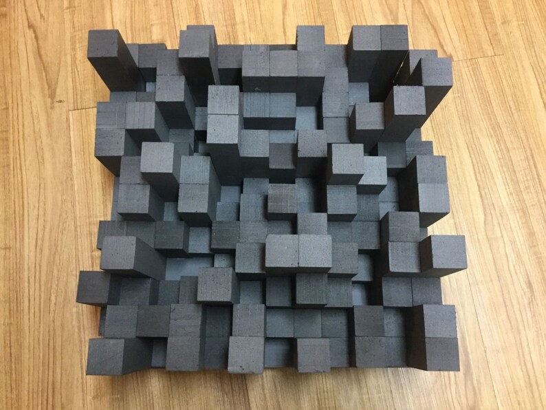 Diy Ceiling 3lb Acoustic Skyline Sound Diffuser Studio Treatment Panel Wall Art